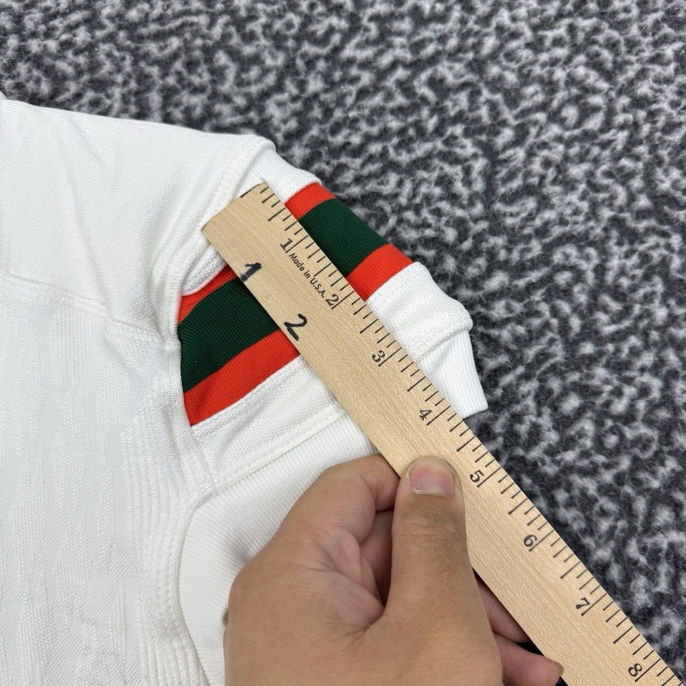 Adidas Miami Hurricanes Medium Team Issued Game Jersey Football BLANK Custom - Picture 6 of 8